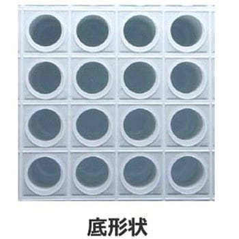 テストプレート 96well 平底 P.S製 クリアボトム ホワイト 214003シリーズ - Porvair