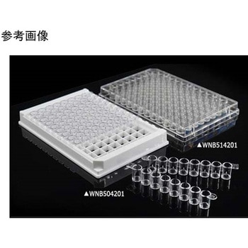 テストプレート ELISA用 96Well セパレート・ストリップウェル 滅菌済み WNB504201シリーズ NESTA