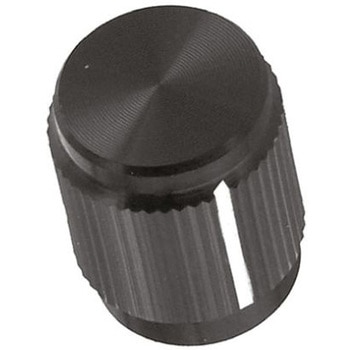 ノブ 6.35mm 直径：12.7mm 丸型 TE Connectivity Japan(旧:TYCOELECTRONICS(タイコエレクトロニクス))