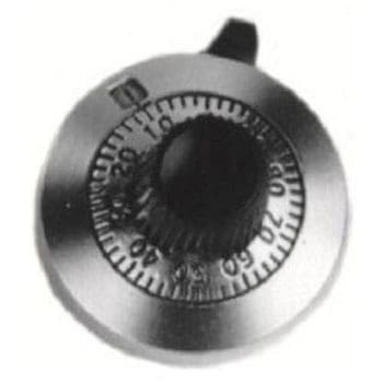 ノブ 6.35mm 直径：25.4mm 丸型 1袋 10個入 VISHAY