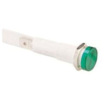 パネル取付け LEDインジケータ アンバー 230 V 1箱 1000個入 BULGIN