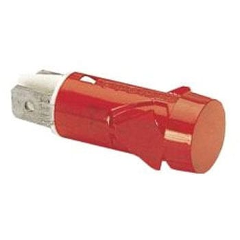 パネル取付け LEDインジケータ アンバー 青 緑 赤 230 V 1袋 2個入 BULGIN