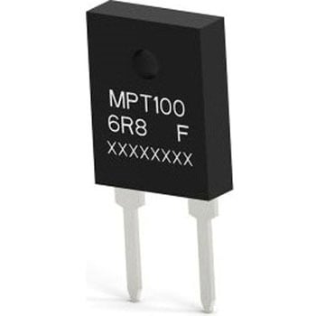 パワーフィルム リード線形抵抗器 100W 8.2kΩ 1% TE CONNECTIVITY