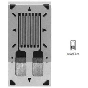 ひずみゲージ 3.18mm 350Ω 1袋 5個入 Micro-Measurements