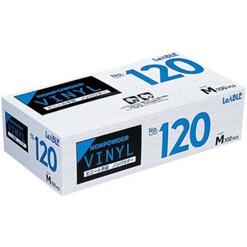 ビニールノンパウダー 100枚 #120シリーズ リーブル