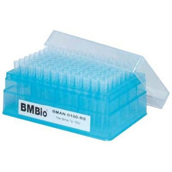 フィルター付ユニフィットチップ -100μl ラック BMAN-0100-RSシリーズ ビーエム機器