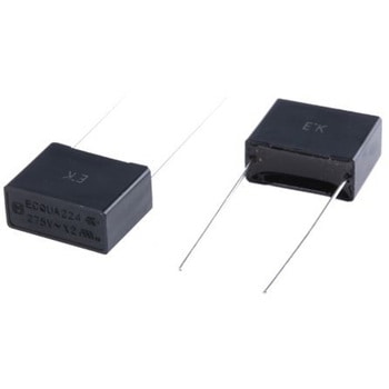 フィルムコンデンサ 275V ac 220nF ±10% 1袋 10個入 Panasonic(パナソニック)