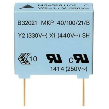 フィルムコンデンサ 300V ac 10nF ±10% 1袋 20個入 EPCOS