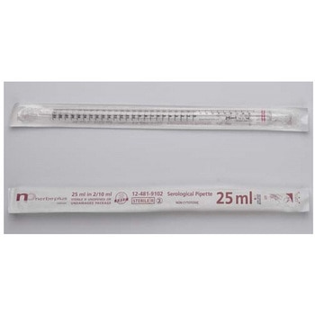 プラスチックピペット 25ml レッド 個装滅菌済み 12-481-9102シリーズ nerbeplus