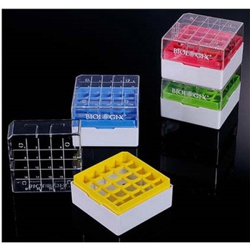 フリーザーボックス 25穴 5色アソート 30個入 90シリーズ BIOLOGIX