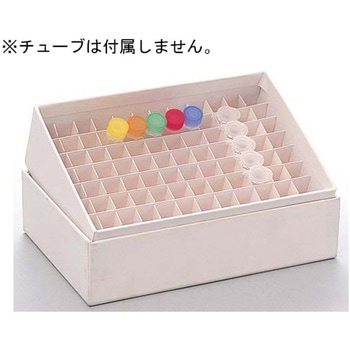 フリーザーラック 1.5・2.0ml用 耐冷紙 96穴 20ラック入 ザルスタット