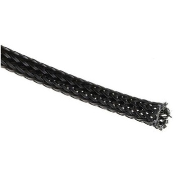 ヘラマンタイトン ケーブルシールド 4mm 黒 PET 1巻 5m入 ヘラマンタイトン(旧:タイトン)