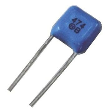 ポリエステルコンデンサ PET 50V dc 3.3μF ±5% 1袋 10個入 日精