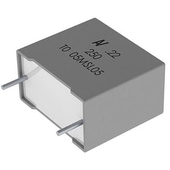 ポリエステルコンデンサ PET 200 V ac 400 V dc 2.2μF ±10% 1袋 1008個入 - KEMET