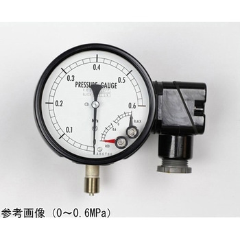 マイクロスイッチ接点付圧力計(100Φ) JM11シリーズ 長野計器