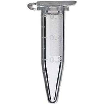 マイクロチューブ ボイルプルーフキャップタイプ 0.5mL 目盛付 クリア 滅菌済 BMSC0200018シリーズ ビーエム機器