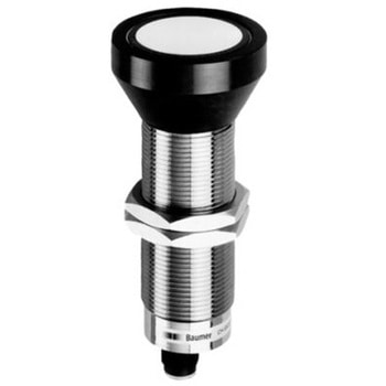 モーションセンサ バレル形 検出範囲 2500 mm ねじの呼び M30 ねじ付きバレル Baumer