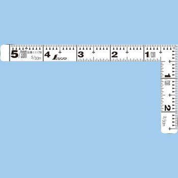 曲尺平ぴた ホワイト シンワ測定