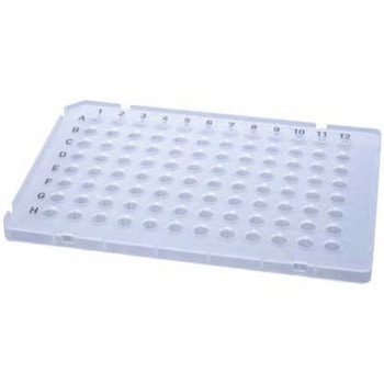 リアルタイムPCRプレート 96well ハーフスカート 0.1ml ナチュラル BMPCR-96-LP-ABシリーズ ビーエム機器