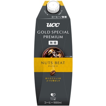 [冷蔵]GOLD SPECIAL PREMIUM ナッツビート 無糖 UCC(上島珈琲)