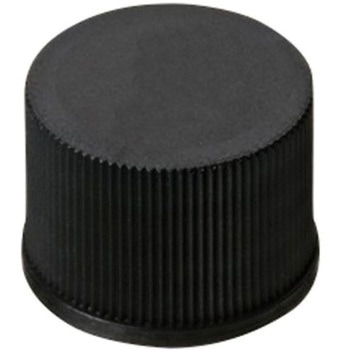 オートサンプラー用バイアル 9-425シリーズ用オプション品 穴無し黒キャップ+セプタム LLG Labware