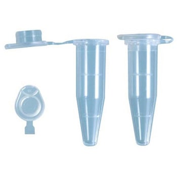 リングロックチューブ 1.5ml 平底 ナチュラル BM-15Fシリーズ ビーエム機器