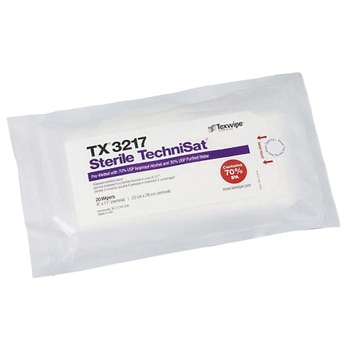 滅菌プリウェットワイパー TechniSat(R) TXシリーズ TexWipe(テックスワイプ)