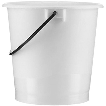 目盛付厚手バケツ 10L 注ぎ口無し KAUTEX