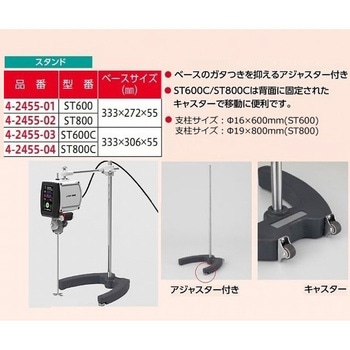 トルネードN用スタンド STシリーズ アズワン 撹拌機器 【通販モノタロウ】