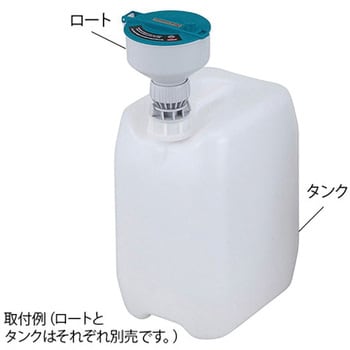 廃液回収容器 22Lタンクのみ WT20シリーズ アズワン ポリタンク/扁平缶