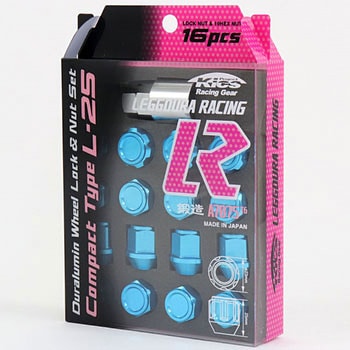 Kics LEGGDURA RACING Compact Type lock&Nut Set KYO-EI
