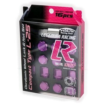Kics LEGGDURA RACING Compact Type lock&Nut Set KYO-EI