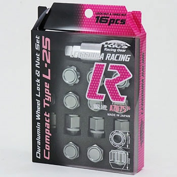 Kics LEGGDURA RACING Compact Type lock&Nut Set KYO-EI