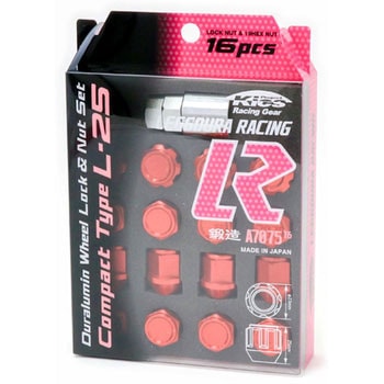 Kics LEGGDURA RACING Compact Type lock&Nut Set KYO-EI