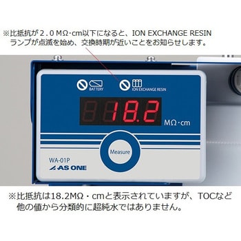 純水製造装置 アズワン 【通販モノタロウ】