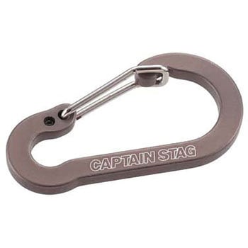 アルミアクセサリー フラットカラビナ CAPTAIN STAG