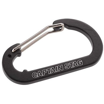 アルミアクセサリー フラットDカラビナ - CAPTAIN STAG