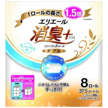 エリエール 消臭プラストイレットティシュー コンパクト エリエール