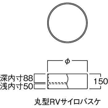 丸型RVサイロバスケ 河淳