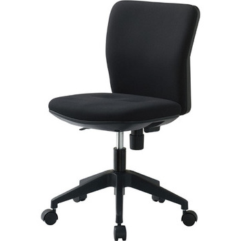 FIS-110F(ブラック) FISIT事務用チェアー  布張り 生興 62104343