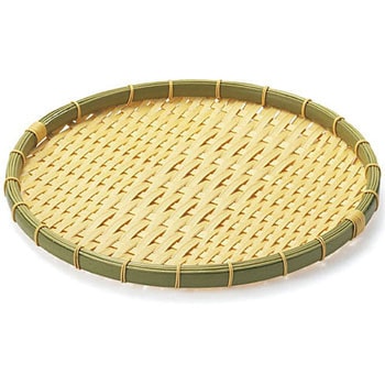 丸型樹脂竹トレー 河淳