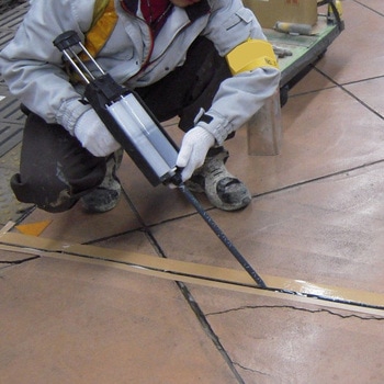 プラントリペア目地クイック コンクリートグレー ABC商会