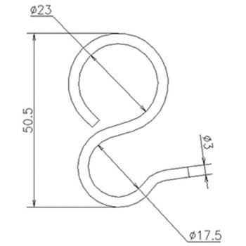 ステンレスPフック ジョー・プリンス竹下