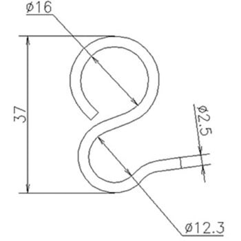 ステンレスPフック ジョー・プリンス竹下