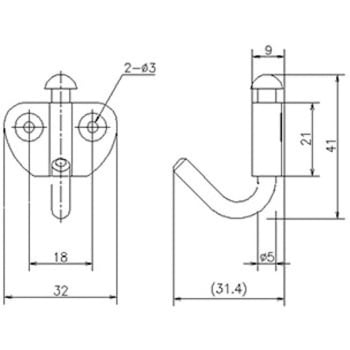 鉄回転コート掛 ジョー・プリンス竹下