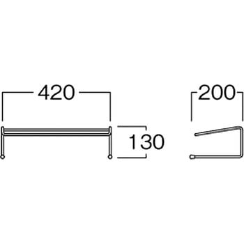 シェルフステージ用脚 河淳