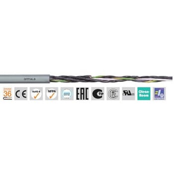 アクチュエータ/センサーケーブル 3芯 0.75 mm2 シールド無 18 AWG 1巻 100m入 SIG