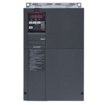 インバータ FR-F800 400 V ac 22 kW コンプレッサ ファン用途 ポンプ イーサネット 三菱電機