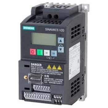 インバータ SINAMICS V20 230 V ac 0.25 kW ACモータ - SIEMENS