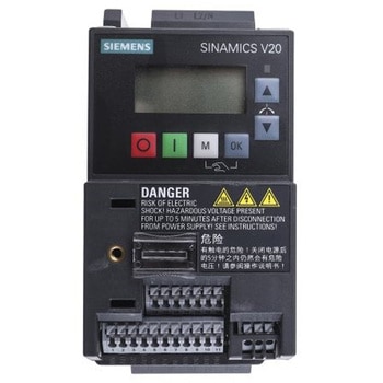 インバータ SINAMICS V20 230 V ac 0.75 kW ACモータ SIEMENS